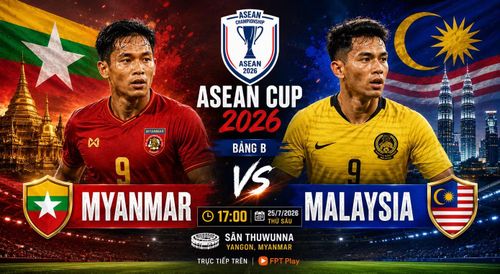 Soi kèo bóng đá AFF Cup 2026 hôm nay 25/7 tại OK9